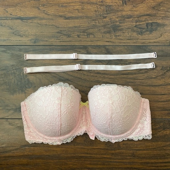 Victoria's Secret, Dream Angels, Multi-Way Bra Pink, Barbiecore, Size 34D - Picture 1 of 13